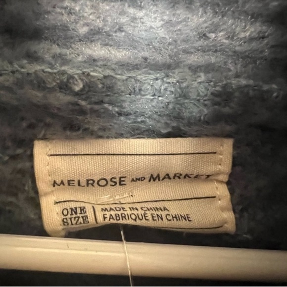 One size MELROSE & MARKET baby sky blue poncho - Picture 6 of 9